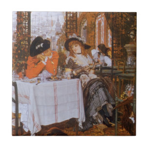 Carreau Un déjeuner (Le Dejeuner) de James Tissot