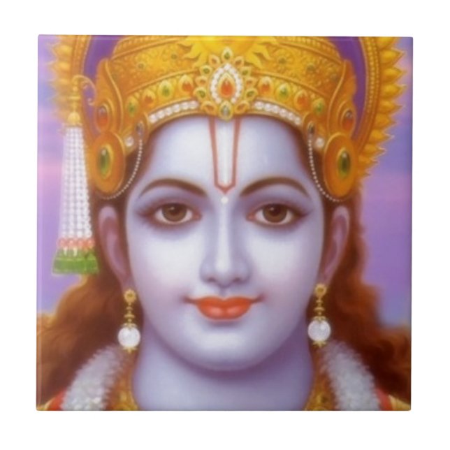 Carreau un dieu de rama (Devant)