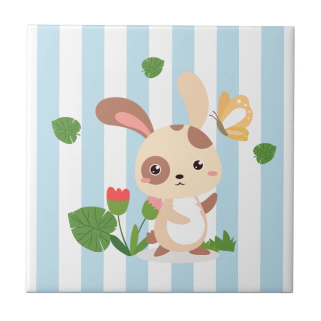 Carreau Un Lapin Mignon (Devant)