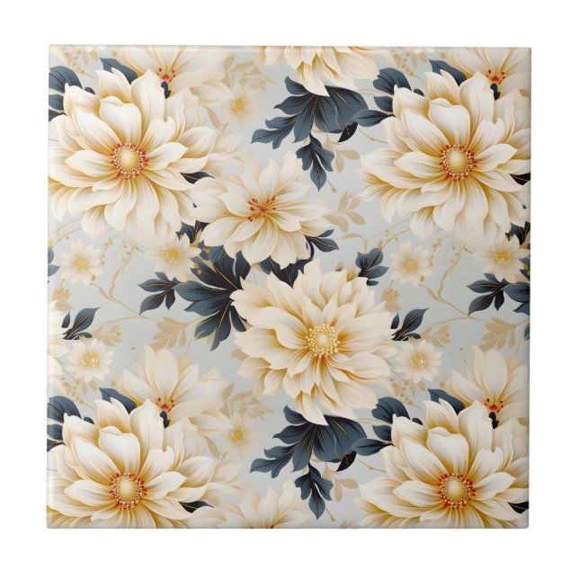 Carreau Un Mariage Floral Series Design 2 (Devant)