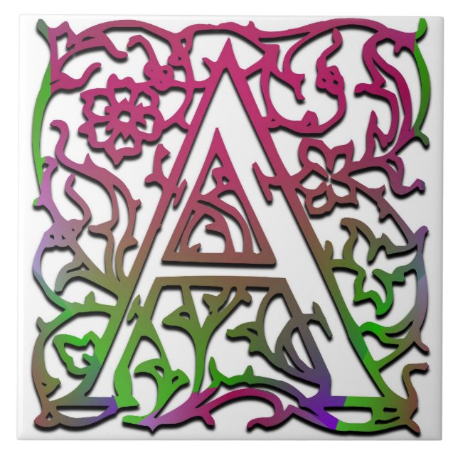 Carreau Un Monogramme Carrelage en céramique "Besque Garde (Devant)