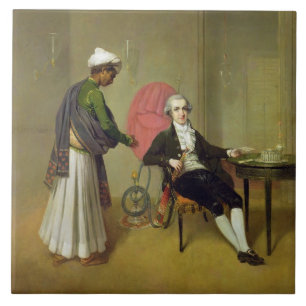 Carreau Un monsieur, probablement bidule de William, et