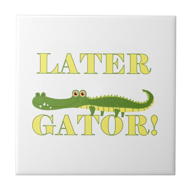 Carreau Un plus défunt alligator (Devant)