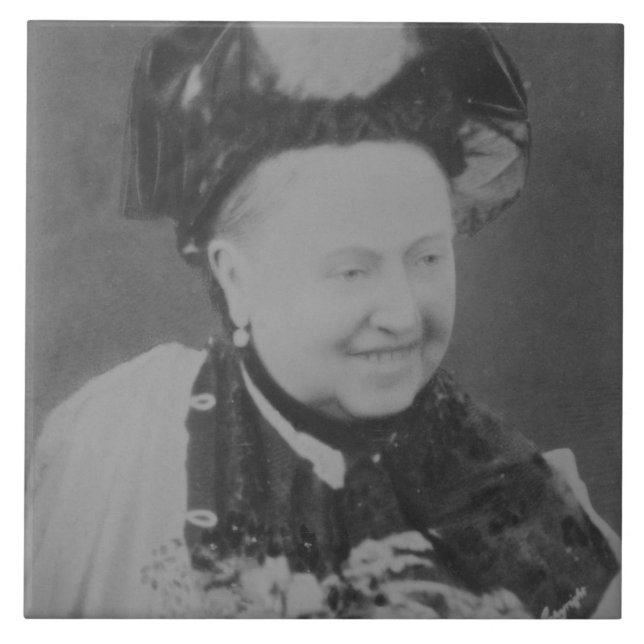 Carreau Un portrait de jubilé de la Reine Victoria (Devant)