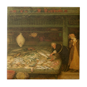 Carreau Une poissonnerie par Frederick Walker