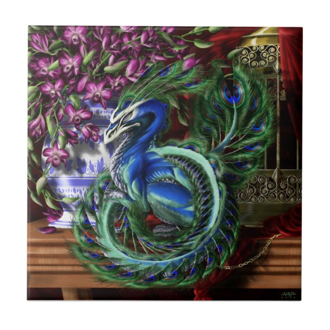 Carreau Une tuile mise en cage par Guilded (Devant)