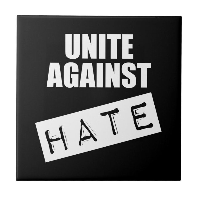 Carreau Unir contre la haine (Devant)