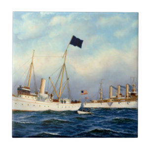 Carreau US Cruiser Brooklyn 1897