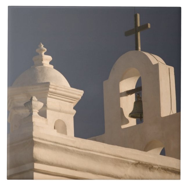 Carreau USA, Arizona, Tucson : Mission San Xavier del Bac (Devant)
