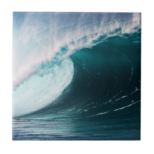 Carreau USA, Hawaï, Oahu, grosses vagues