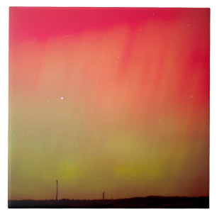 Carreau USA, Idaho. Aurora borealis, aurore boréale à 2