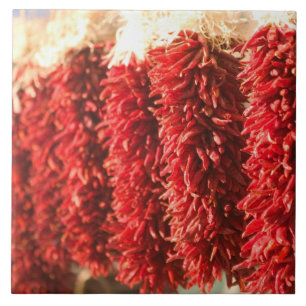 Carreau USA, Nouveau Mexique, Père Noël Fe : Centre-vill