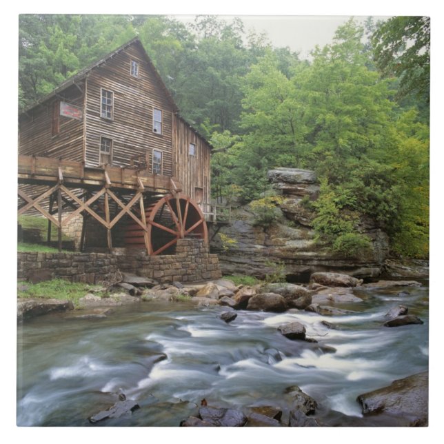 Carreau USA, Virginie-Occidentale, Babcock SP. Glade rusti (Devant)