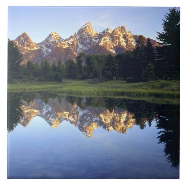 Carreau USA, Wyoming, Grand Teton National Park. Grand (Devant)