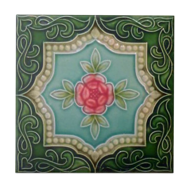 Carreau V0063 Carrelage en céramique de reproduction d'ant (Devant)