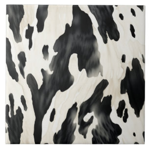Carreau Vache animale de ferme occidentale