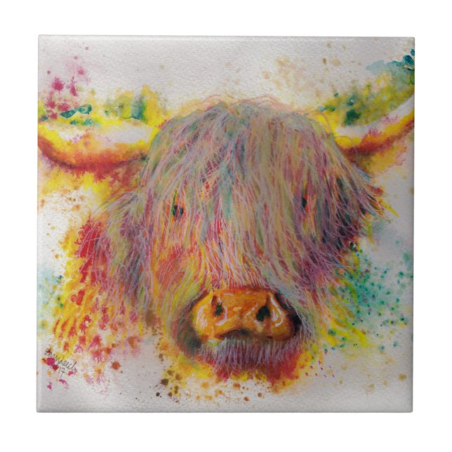 Carreau Vache des montagnes (Devant)