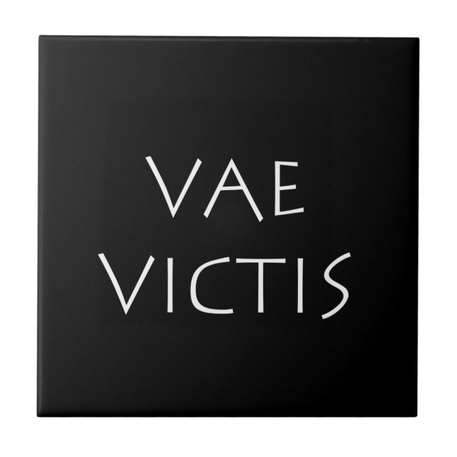 Carreau Vae victis (Devant)