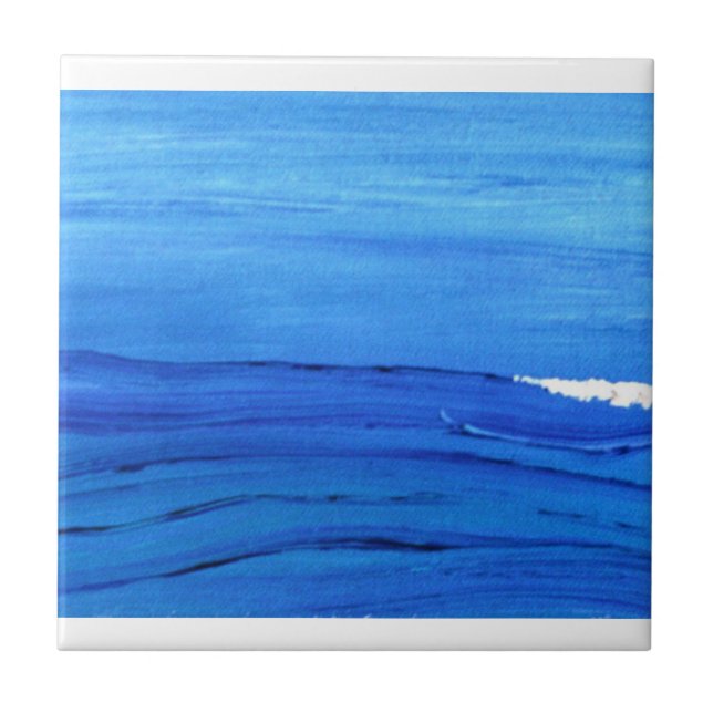 Carreau Vague bleue (Devant)
