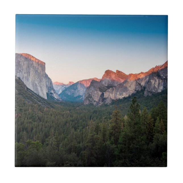Carreau Vallée de Yosemite, la Californie (Devant)