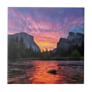 Carreau Vallée vibrante du ciel Yosemite
