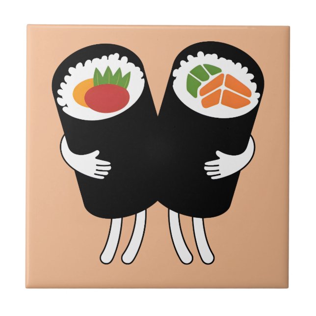 Carreau Valse de Sushi  (Devant)