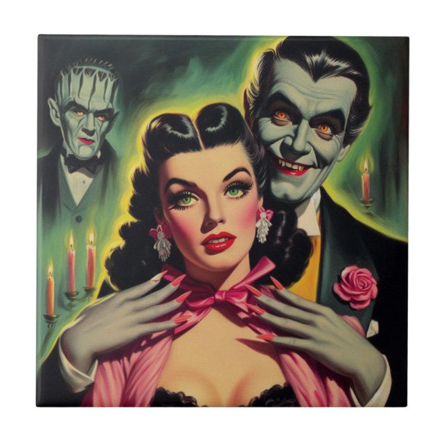 Carreau Vampire Couple (Devant)