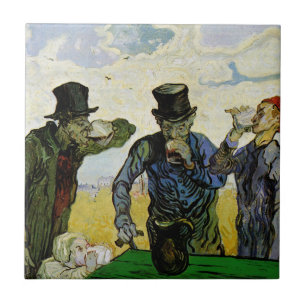 Carreau Van Gogh ; Les Boissons, Post impressionnisme Vint