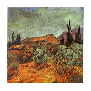 Carreau Van Gogh - Paysage neigeux