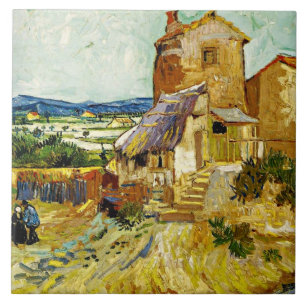 Carreau VanGogh - Le vieux moulin