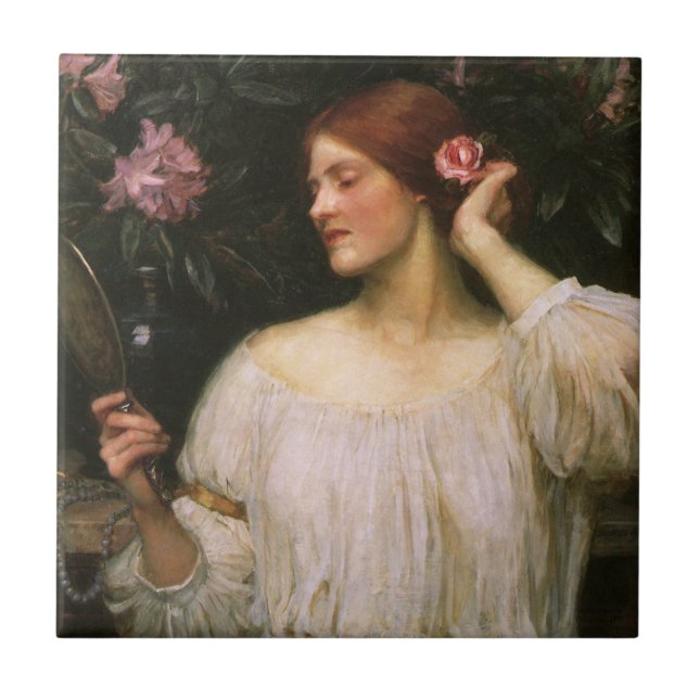Carreau Vanity par John William Waterhouse (Devant)