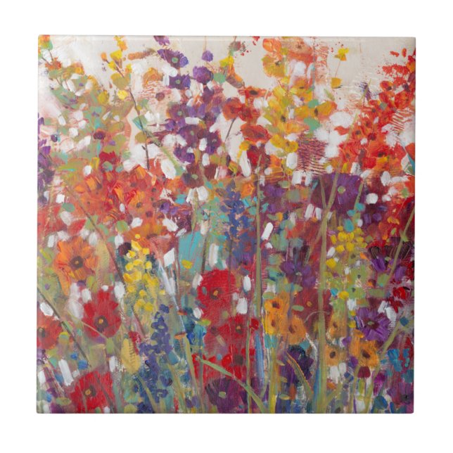 Carreau Variété de fleurs (Devant)