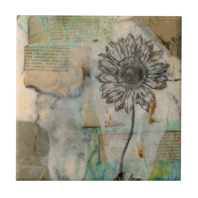 Carreau Vellum Floral I (Devant)