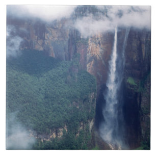 Carreau Venezuela, Chute d'Angel, Parc national de Canaima