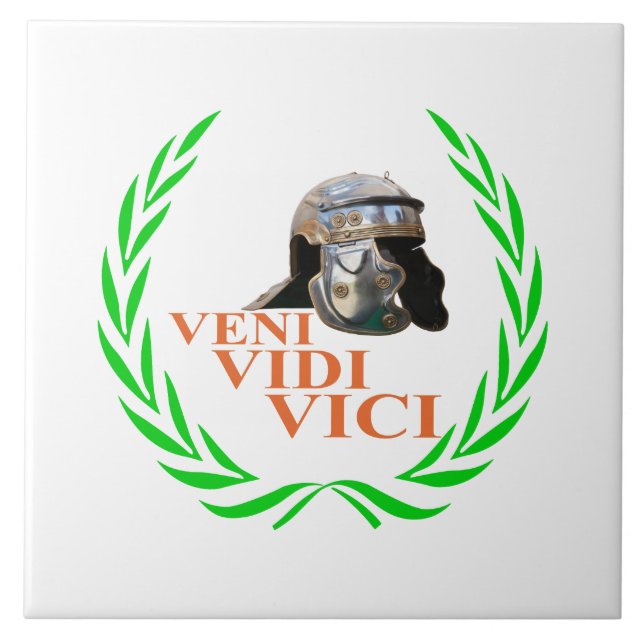 Carreau Veni Vidi Vici (Devant)