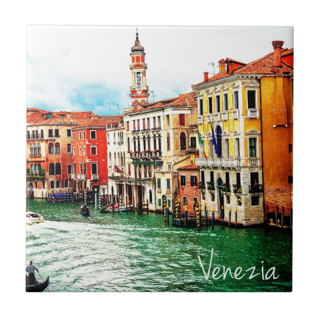 Carreau Venise - l'Italie (Devant)