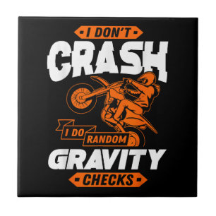 Carreau Vérifications aléatoires de gravité - Motocross et