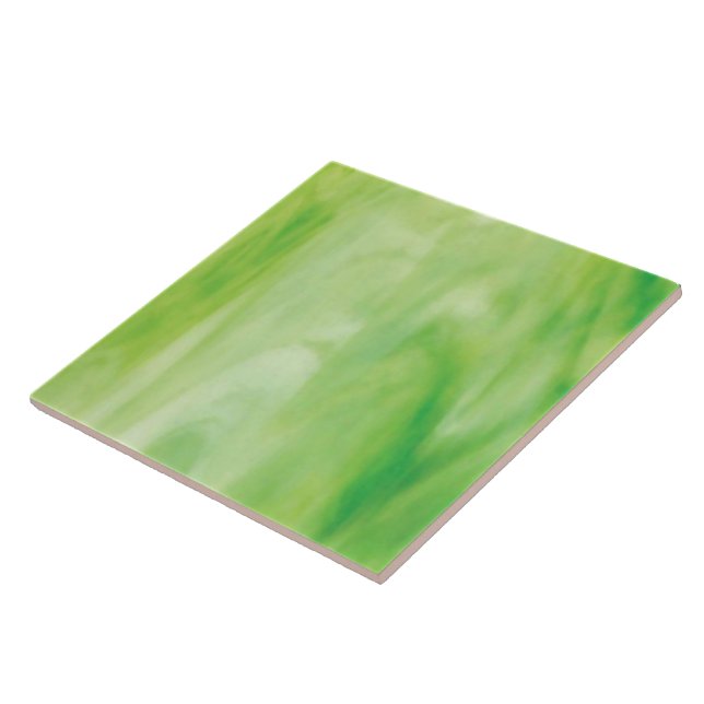 Carreau Verre souillé de vert (Côté)