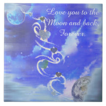 Vers la lune et vers l'arrière