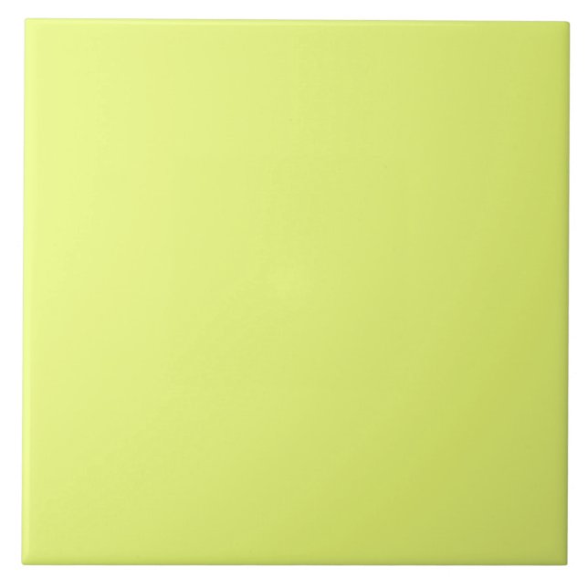 Carreau Vert jaune de pastèque clair (Devant)