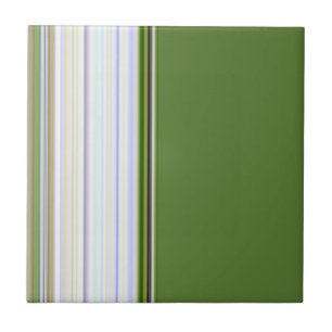 Carreau Vert moderne avec Carrelage blanc