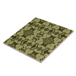 Carreau Vert olive moderne
