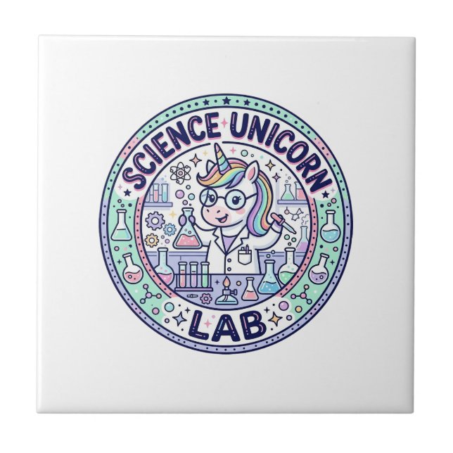 Carreau Vêtements d'application prêts Unicorn Science Unic (Devant)