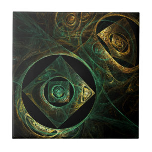 Carreau Vibrations magiques Carrelage d'art Abstrait