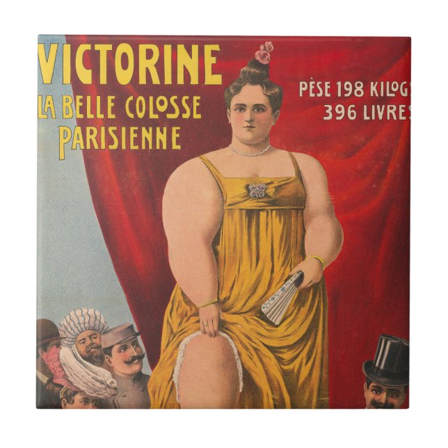Carreau Victorine, La Belle Grande Femme Parisienne (Devant)