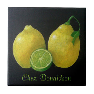 Carreau Vie morte au citron