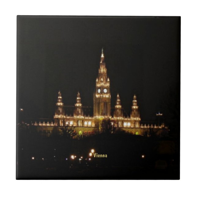 Carreau Vienne la nuit (Devant)