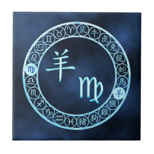 Carreau Vierge/chèvre