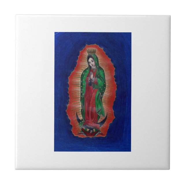 Carreau Vierge de Guadalupe (Devant)