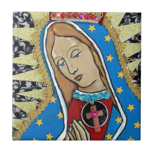 Carreau Vierge de Guadalupe